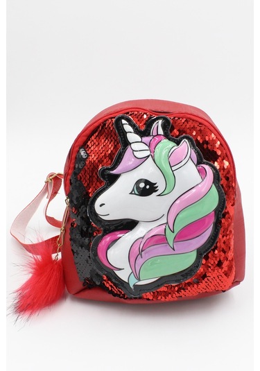 Chantaky 039 3001 Unicorn Payet Çocuk Sırt Çantası Pembe