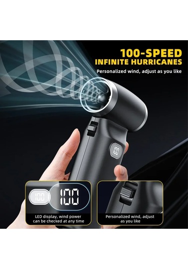 Ambition Kullanışlı Elektrikli Fan 110.000 Rpm 6000 Mah