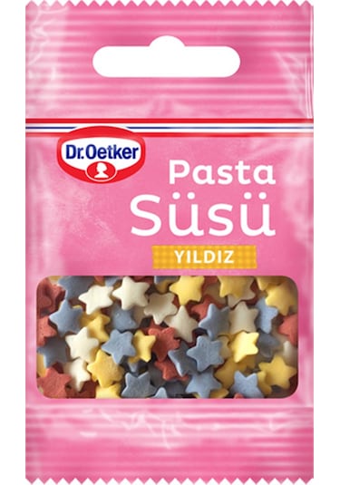 Dr. Oetker Dekor Serisi Pasta Süsü 4 x 10 G