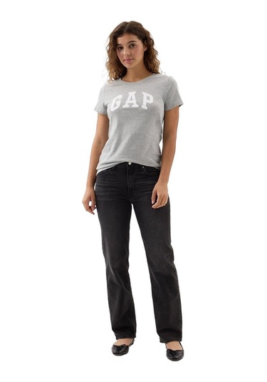 Gap V-ss Logo Classic Tee T-shirt - 729555-10197 Gri
