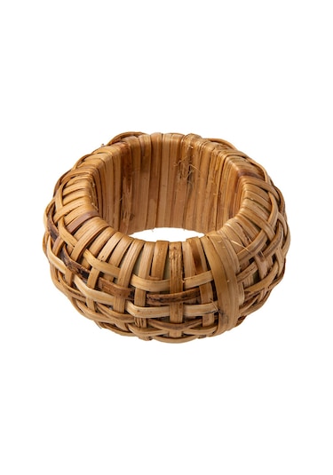 Jumbo Nature 4'lü Peçete Halkası Hasır