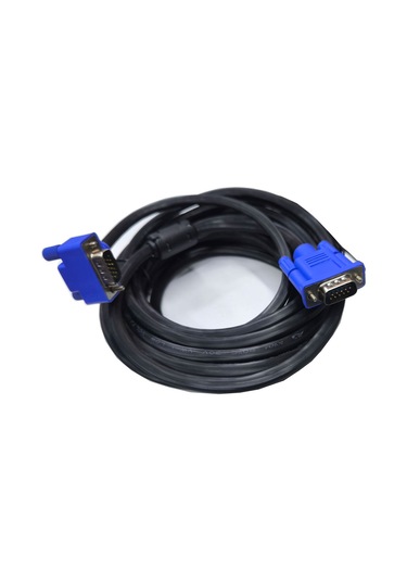 Vga 90 Derece L Tipi Kablo Vga 15pin Erkek Görüntü Kablosu 3m