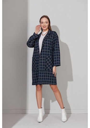 Alexander Gardi Alexander Gardı Düğmeli Astarsız Oversize Kaban B22-158209 001