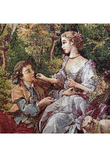 K7-Dokuma Goblen Kırlent Kılıfı