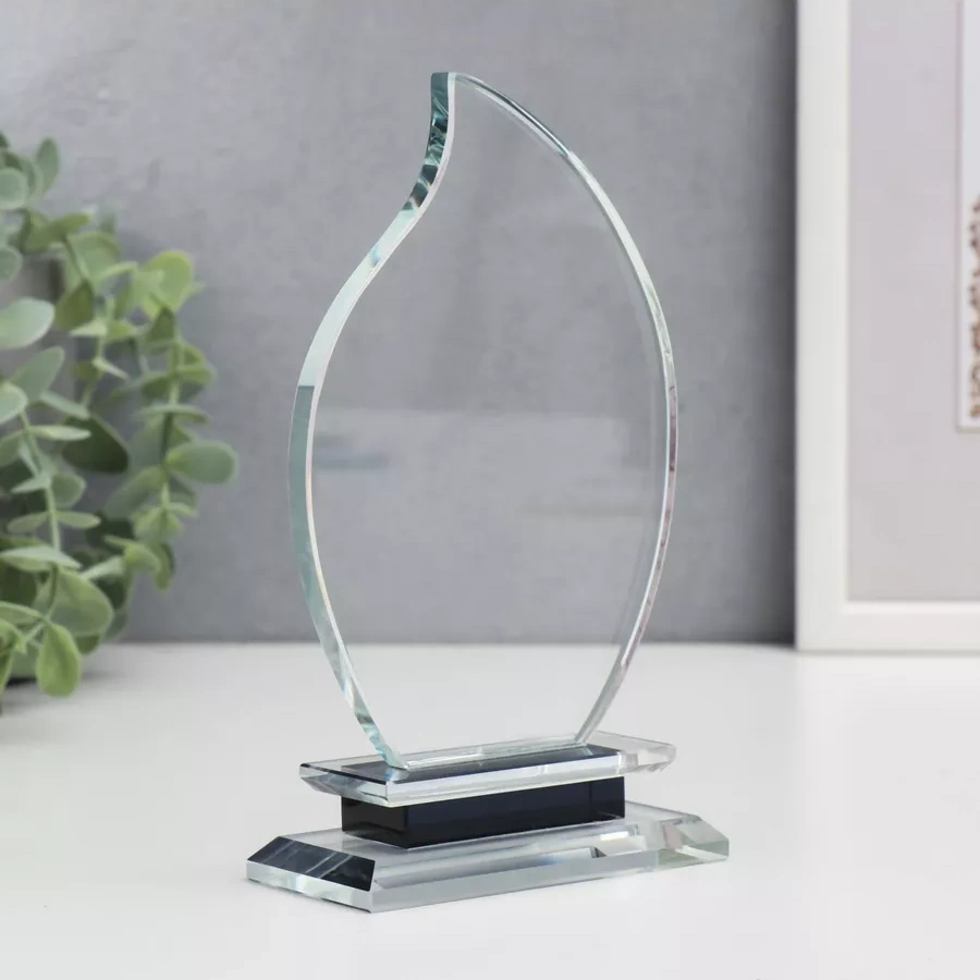 Simalend İç Mekan İçin Cam Heykel Stela Ödül Heykeli 189910836