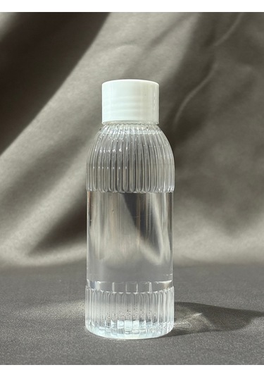 10 Adet 100 Ml Ayd91 Dezenfektan Kolonya Parfüm Hediyelik Nikah Nişan Düğün İçin Boş Plastik Şişe Beyaz Kapak