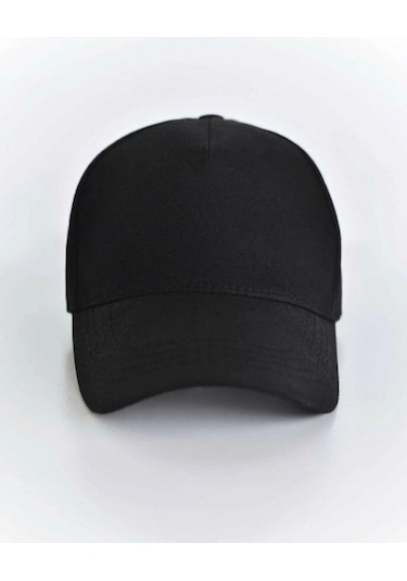 Klasik Düz Basic Şapka Unisex - Siyah Çok Renkli