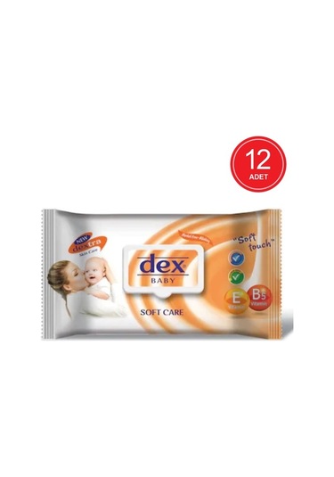Dex Baby Soft Care Islak Havlu 12'Li Fırsat Paketi 1080'Li