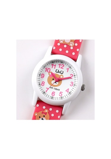 Q&Q QCG2212 Su Geçirmez Rakamlı Kız Çocuk Kol Saati