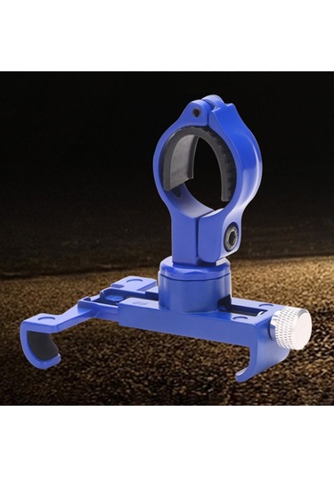 Bisiklet İçin 360 Derece Dönebilen Alüminyum Alaşımlı Telefon Braketi, 50-100mm Cihaz İçin Uygun Kırmızı Kırmızı