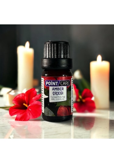 Point Care Amber Çiçeği Mum Esansı 10ml , Mum Koku Soya Wax Esans
