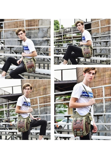 Arion D8001 Omuz Çantası Yeşil