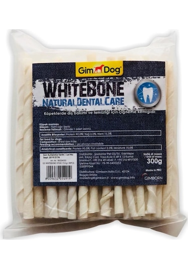 Gimdog Mordimi Burgu Çubuk 5'' 6 Gr 50li White