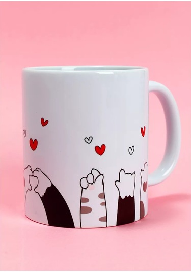 Cup-cup Şakacı Ve Baskılı Seramik Kupa, Hediye Olarak 144882610 Beyaz