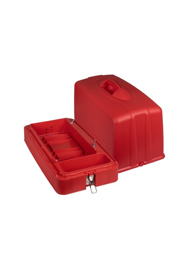 Dikiş Makine Çantası Menteşeli (Kırmızı)