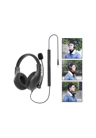 Suntek Okul Için Mikrofonlu Ayarlanabilir Rahat Kulaklık