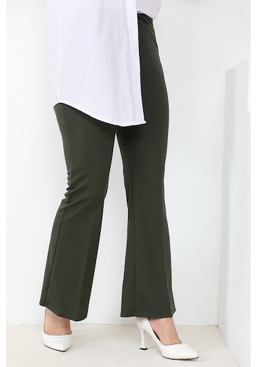 Piyale Ispanyol Paça Pantolon 653 - Haki