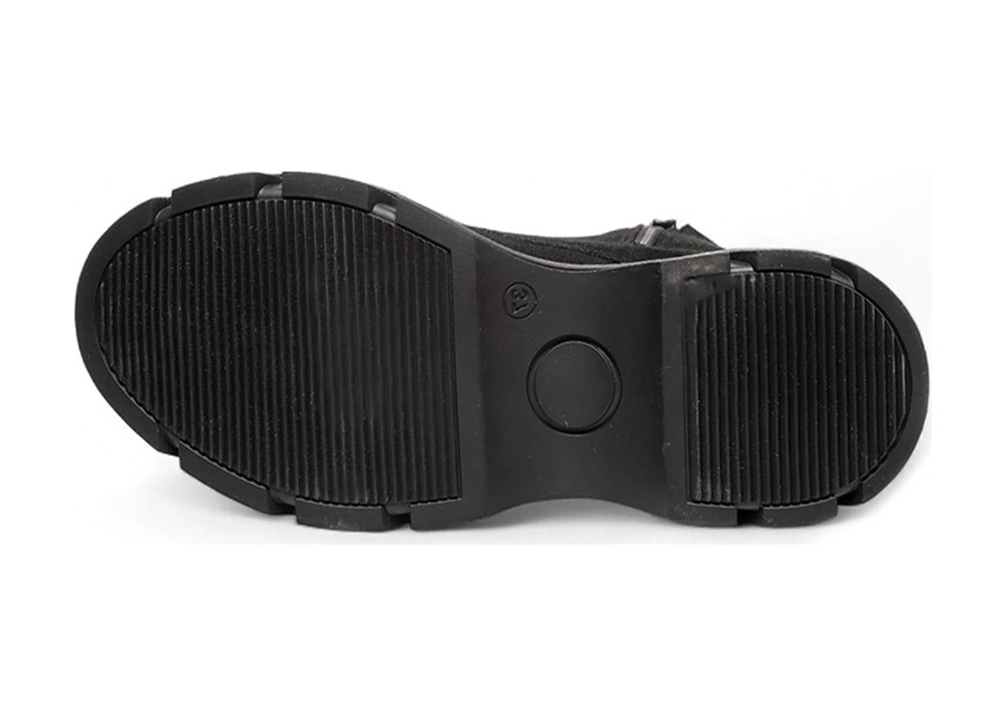 Celira Gls Siyah İçi Kürklü Süet Kadın Bot & Bootie Siyah