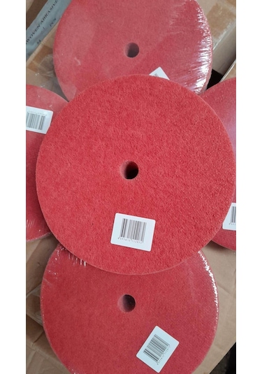 250x30x25 Mm Kırmızı Skoç Elyaf Zımpara Taşı 4pb 320 Kum