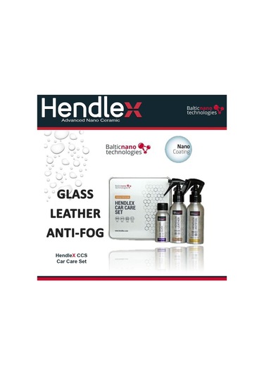 Hendlex Car Care Set - Su İtici-buğu Önleyici-deri Koruma