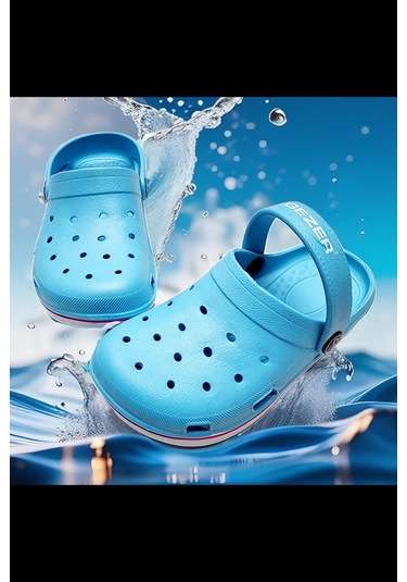 Yazlık Islak Zemin Yumuşak Taban Plaj,deniz Sandalet Terlik Turkuaz