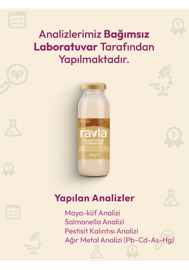 Ravla Badem İçeceği Konsantresi - 250g