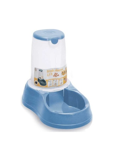 Stefanplast Hazneli Mama Kabı 1,5 Litre Gri 28,5 X 18,5 X 22 Cm