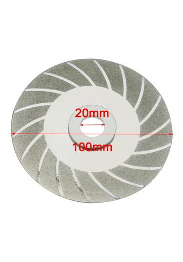 Suntek Döner Aletler Için 100mm Cam Elmas Testere Dilim Kesme