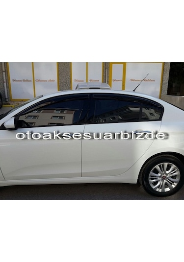 Fiat Egea Mügen Cam Rüzgarlığı Sedan 2015-2019 Arası 4 Lü Set