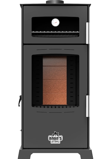 GOLD 12 KW KUZİNE / MANUEL PELET VE ODUN SOBASI / BABA'S STOVE