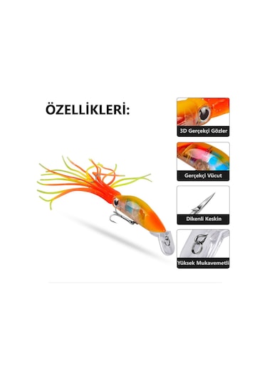 MSO VIP Kalite 18.5CM 18Gr Kalamar Minnow Rapala Yapay Yem