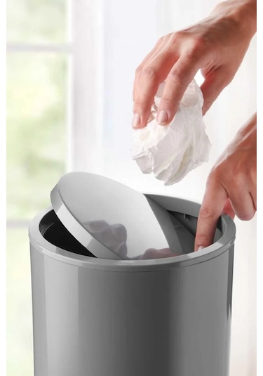 Primanova Flores 2'li Banyo Seti - Gri Renkli