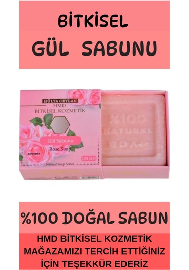 ﻿Hmd Bitkisel Kozmetik Ardıç Katranı + Bıttım + Gül + Kükürt Sabunu 4 x 125 G