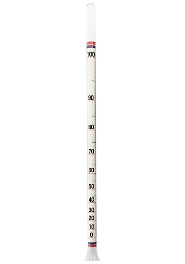 Aek-tech Alkolmetre Hidrometre Ve 250ml Mezür Seti