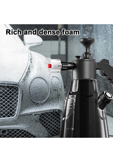 Geeksen El Tipi Köpük Püskürtücü - Araba Yıkama Ve Bitki Sulama İçin 2 Nozullu Pratik Sprey
