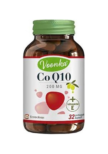 Voonka Coq10 200 MG 32 Yumuşak Kapsül