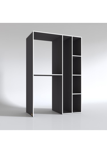 Kenzlife Çamaşır-Kurutma Makinesi Dolabı Alyusha Gri 180*120*60 Banyo Kapaksız Arkalıksız Çok Renkli