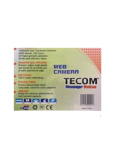Tecom Web Kamera