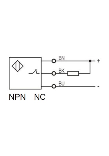 Lanbao Lr08tbf15dnc ,m8/1.5mm Npn-nc 3-kablo Endüktif Sensör