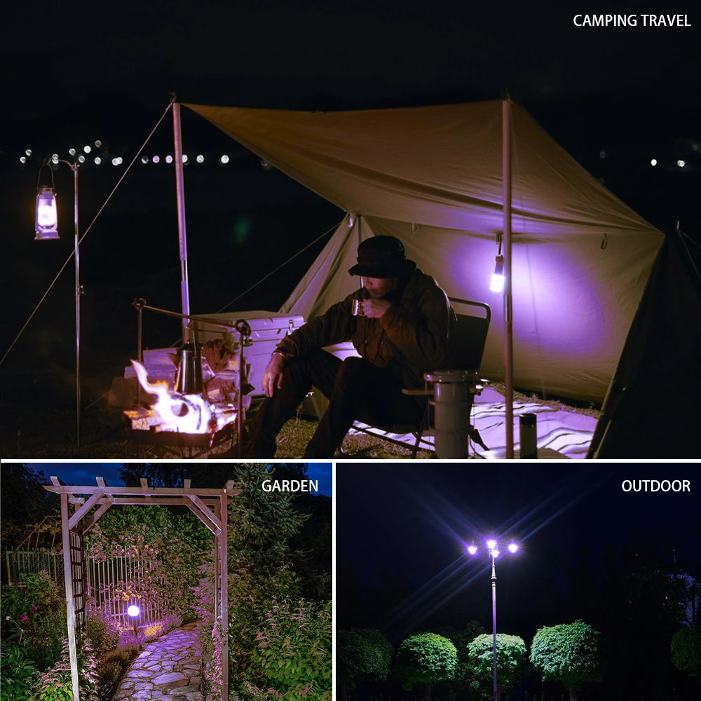 Youtek 2 Adet 20w Siyah Işık Lambası 365nm - E27 110v - Zararlı Böcek Tutucu - Tarım Ve Halloween Dekorasyonu İçin