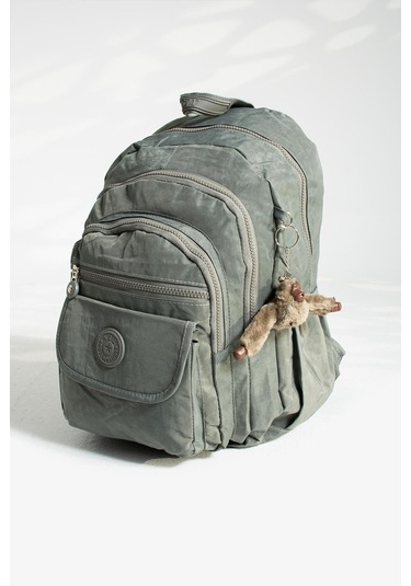Orta Boy Sırt Çantası Ultra Hafif Çok Cepli Unisex Gri Model: 571-3j - Gri
