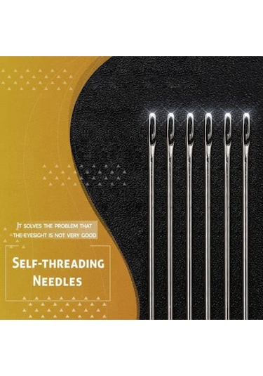 Yaşlılar İçin Kendiliğinden Geçirilen İğneler,iplik Geçirmeli Dikiş İğneleri B
