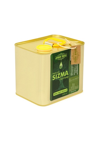 Aydın Yeşili Erken Hasat Naturel Sızma Zeytinyağı Yeni Sezon 2 L