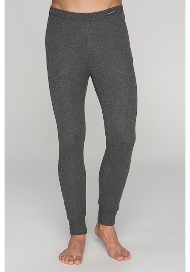 Thermoform Soft Unisex Termal Alt İçlik  Antrasit Koyu Gri