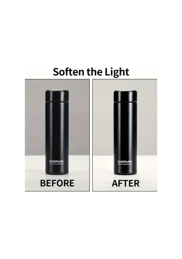 Willowhaven 1 Adet 33 İnç Beyaz Yansıtıcı Şemsiye, Taşınabilir Yarı Saydam Fotoğraf Reflektörü, Stüdyo Çekimleri İçin Işık Difüzörü Beyaz