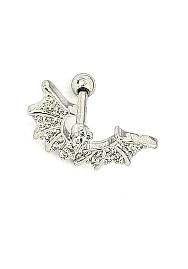 Zirkon Taş Detaylı 316l Anti Alerjik Cerrahi Çelik Helix Piercing