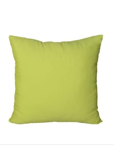 Keten 43x43 Kırlent Kılıfı 2'liı Fermuarlı Evtex Fıstık Yeşili