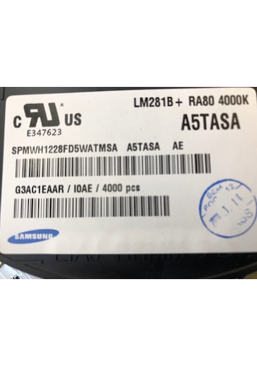 12V XQL Samsung Led'li Alüminyum Profil Çubuk Led Bar (2 Metre)