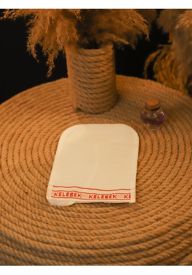 Şık Kalıp Doğal At Kılı Saplı Fırça + Kelebek Kese