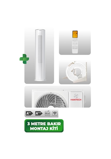 Hantech HNT-F24VMTCEisturm 24.000 BTU Salon Tipi Klima